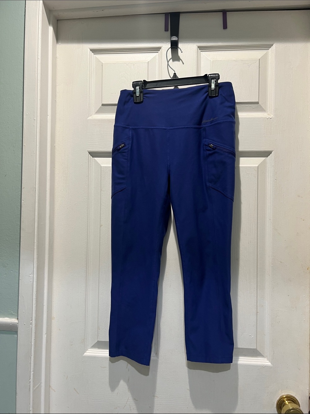 Eddie Bauer Royal Blue Capri Active Leggings